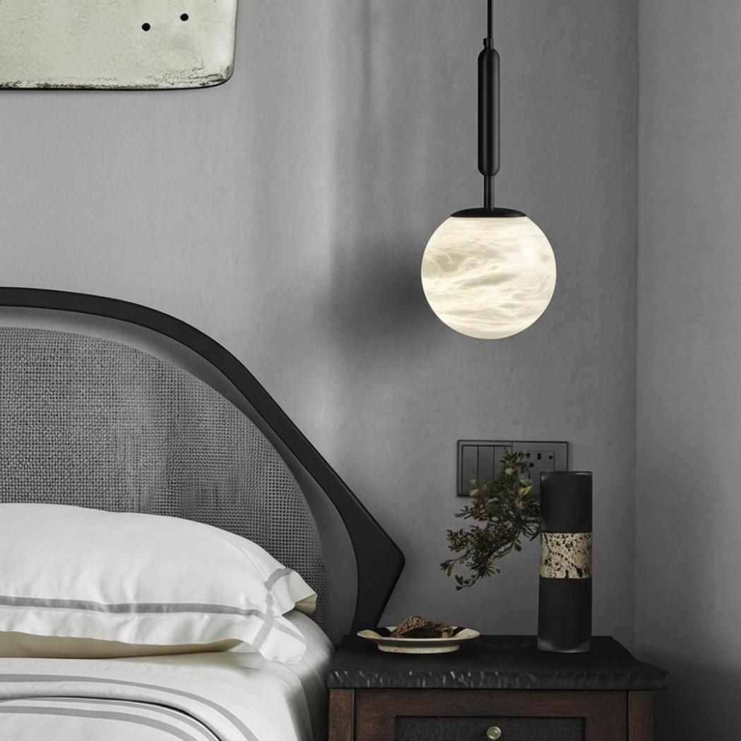 Light Luxury Creative Round Pendant Light