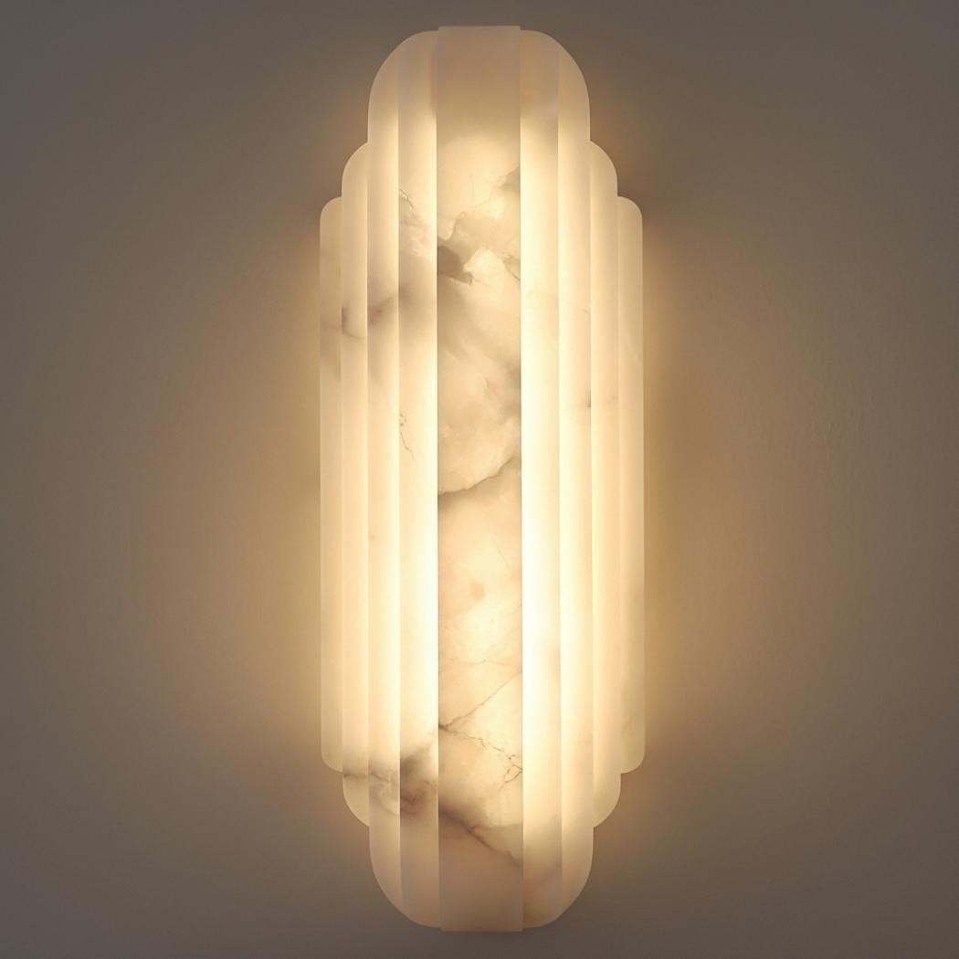 Spanish Alabaster Wall Lamp