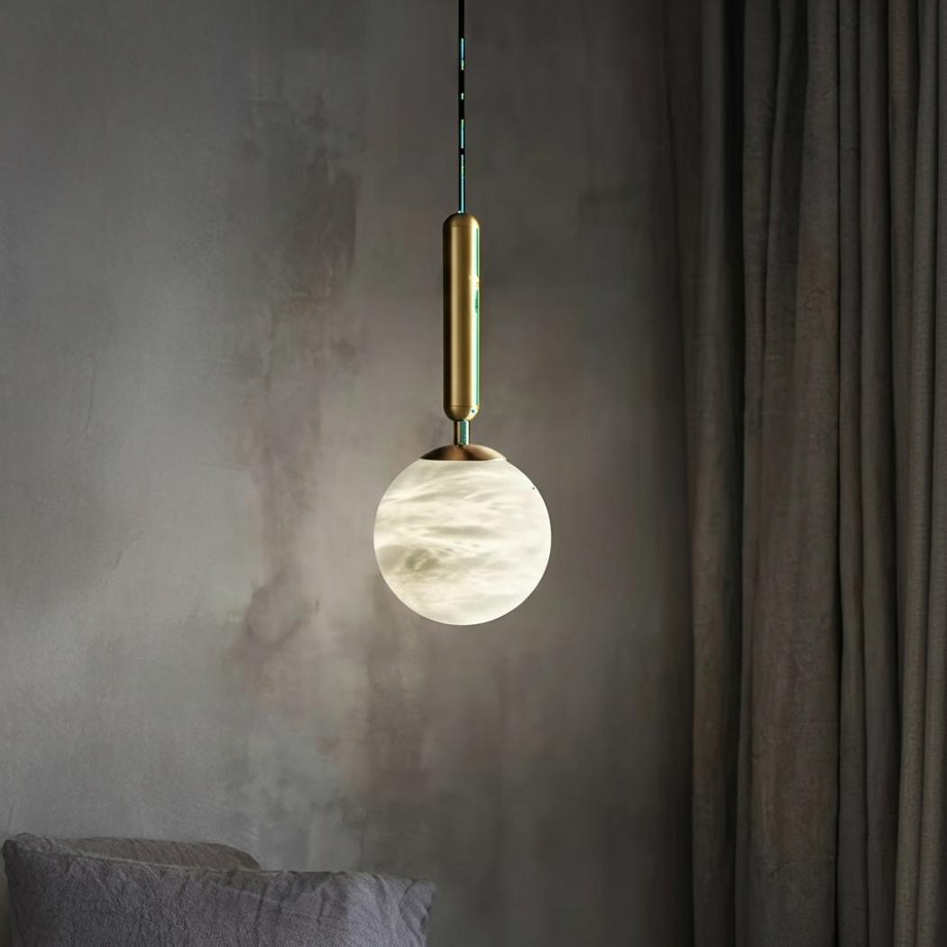 Light Luxury Creative Round Pendant Light