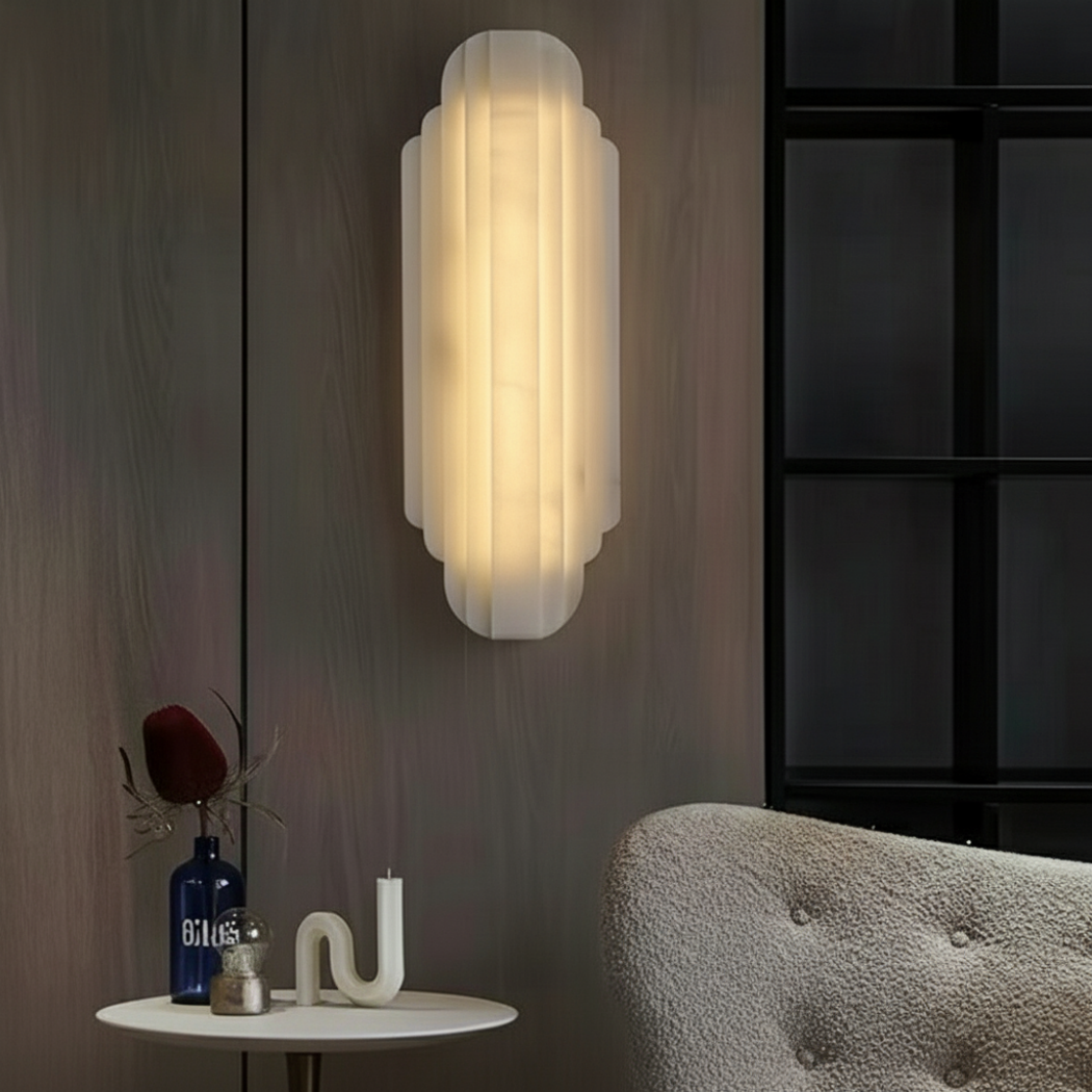 Spanish Alabaster Wall Lamp