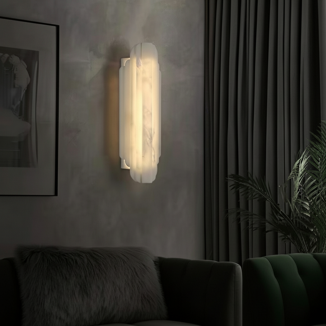 Spanish Alabaster Wall Lamp