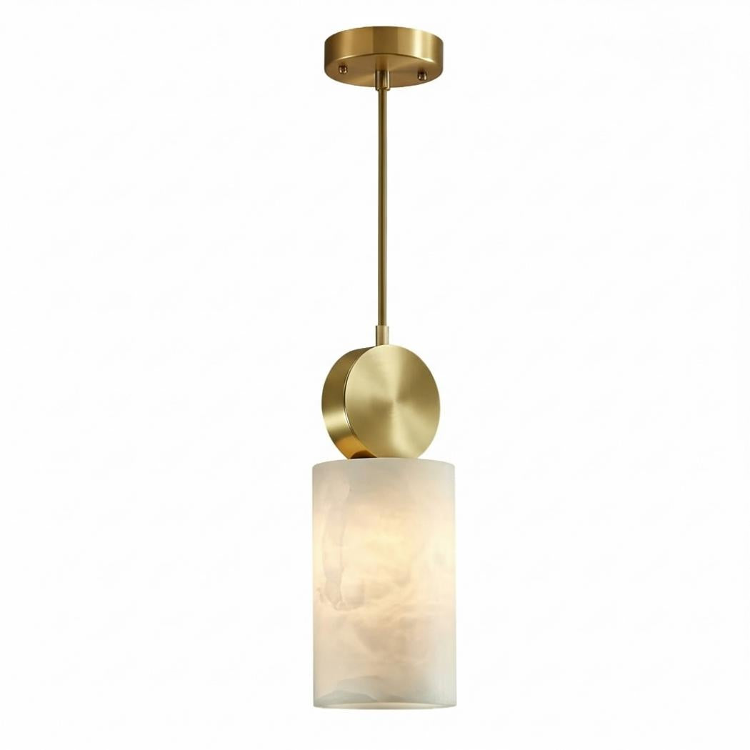 Simple Nordic Alabaster Pendant Light